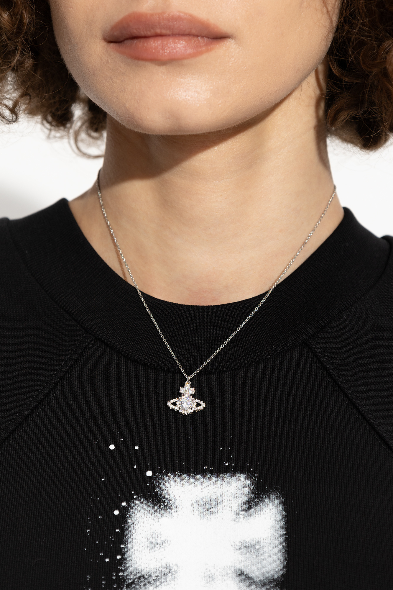 Silver Necklace with logo Vivienne Westwood - Vitkac Canada